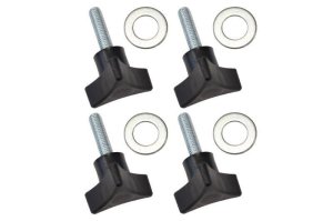 Jeep Wrangler Unlimited Tub Rail Tie Downs - Fishbone Offroad - Powdercoat Steel - Black - `18-`27